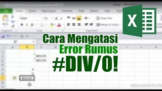 Cara Mengatasi Rumus Excel yang Hasilnya DIV0 [upl. by Ettelohcin]