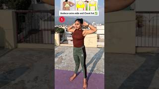 Lose side and Chest Fat 💯🔥 yoga share tips youtube motivation viralvideo shorts fitness [upl. by Acemaj635]