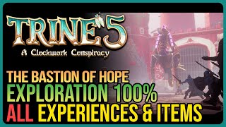 Trine 5  Level 16 The Bastion of Hope 100 Walkthrough  All Experience amp Collectibles [upl. by Shepherd]