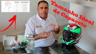 Como saber o tamanho ideal do seu Capacete [upl. by Manchester346]