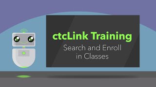 Search and Enroll in Classes  ctcLink Training [upl. by Ocko149]