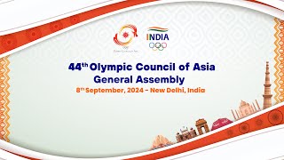 44th OCA General Assembly Meeting  8th September 2024  New Delhi  India [upl. by Senoj774]