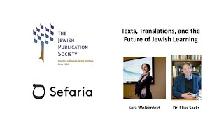 Texts Translations and the Future of Jewish Learning  Interview with Sefarias Sara Wolkenfeld [upl. by Acinat]