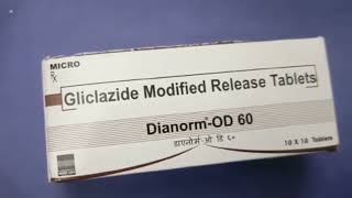 DianormOD 60 Tablet  Gliclazide Modified Release Tablets  DianormOD 60mg Tablet Uses Side effect [upl. by Bate]