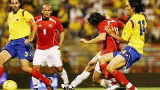 Colombia 2  4 Chile  Eliminatorias Sudáfrica 2010  17º Fecha [upl. by Gunilla]