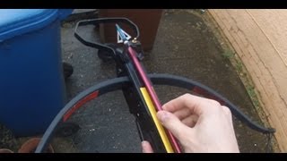 Crossbow Broadhead penetration test [upl. by Etezzil]