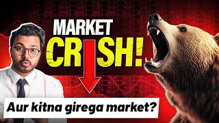 Stock Market Crash  More fall in Nifty Whats the next support level  Vibhor Varshney [upl. by Adoh]