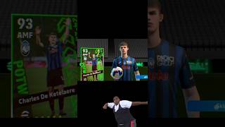 CDe Ketelaere efootball new player 💀efootball efootball2024 pes pes2021sakilgamer shorts [upl. by Jamnis913]