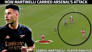 3 Ways Gabriel Martinelli Improves Arsenals Attack  Gabriel Martinelli  Player Analysis [upl. by Rudwik302]