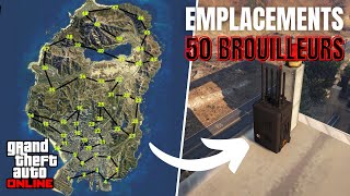 GTA V ONLINE  BROUILLEUR EMPLACEMENTS GUIDE [upl. by Saul858]