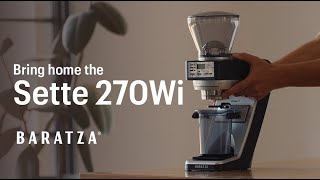 Bring Home the Sette 270Wi  An Iconic Coffee Grinder [upl. by Olympias]