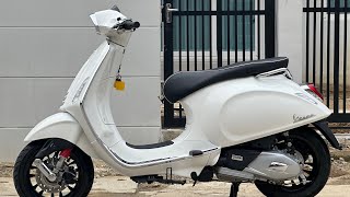 Vespa Sprint 125 iget led 2022 เซอร์วสครบจบ พร้อมใช้ [upl. by Ursas570]