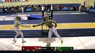 Athens World Cup 2024 SWS  L64  Liza Pusztai HUN v Caroline Queroli FRA [upl. by Witcher]