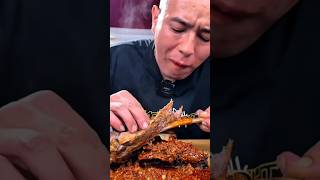 mukbang spicy ribs yummy [upl. by Ttelrats427]