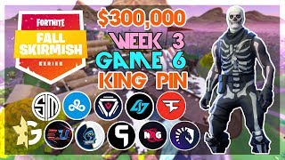 300000 🥊King Pin Fall Skirmish🥊 Week 3Game 6 Fortnite [upl. by Inacana]