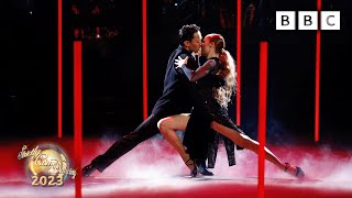 Angela Scanlon and Carlos Gu Argentine Tango to Back To Black by Amy Winehouse ✨ BBC Strictly 2023 [upl. by Eichman]