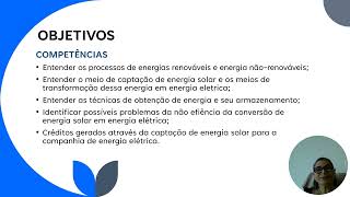 plano de aula sobre energia renováveis e naorenováveis [upl. by Sapphire]