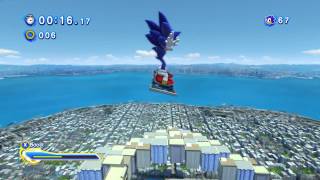 Sonic Generations  Glitched Blast off skill Mspeed powered [upl. by Ehsom584]