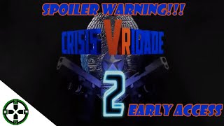 HTC Vive Full Gameplay  Crisis VRigade 2 [upl. by Ahsilif]