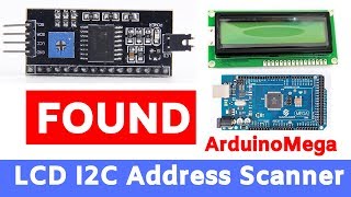 How to Find I2C LCD Address Arduino Tutorial [upl. by Weidar161]