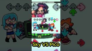 FNF Sky VS Pico  Sky PICO mix Playable  shorts [upl. by Landri]