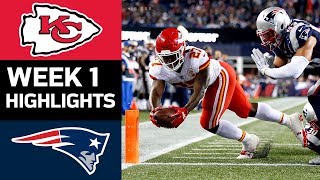 Chiefs vs Patriots  NFL Week 1 Game Highlights [upl. by Ennahtur]