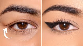 3 Incredible Eyeliner Styles for EXTREME HOODED Eyes [upl. by Ave]