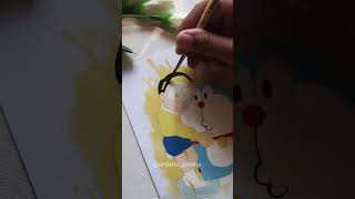 Doraemon drawing ✨️ shorts doraemon youtubeshorts forkids [upl. by Thessa]