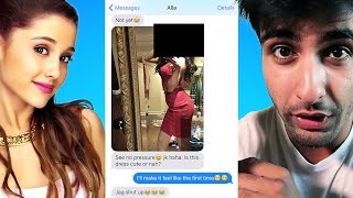 Pranking My CRUSH With Ariana Grande Love Me Harder Lyrics [upl. by Elsworth]