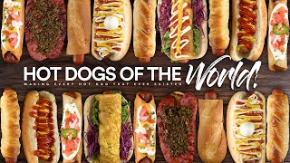 I made EVERY HOT DOG in the World  Guga Foods [upl. by Britney]