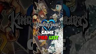 Kingdom Hearts Tier List kingdomhearts shorts [upl. by Pippas]