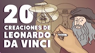 20 creaciones de Leonardo da Vinci [upl. by Ateloj41]