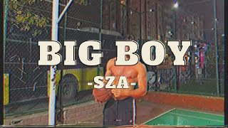 Big Boy  SZA Lyrics amp Vietsub [upl. by Marice]