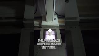 Testing Philippine Made Xray Collimator Test Tool [upl. by Worthy]