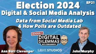 S2EP21 Election 2024 Digital amp Social Analysis  Actual Social Data from Social Media Lab [upl. by Falk]