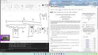 41ˢᵗ at Codeforces Round 814 Div 1 — screencast and explanation of ABC and partly D [upl. by Hopper]