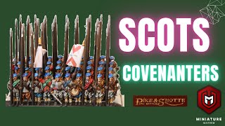 How to paint Scots Covenanters for Warlord Games Epic Battles [upl. by Namwob]