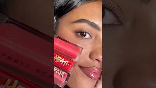 New season new Glossy Posse line up ❤️‍🔥 Trying Fenty Beauty’s holiday lip gloss set 💋 [upl. by Winn]