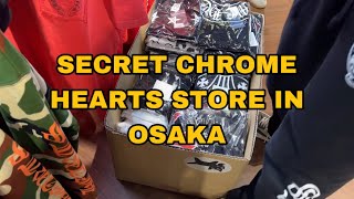 SECRET CHROME HEARTS STORE IN OSAKA [upl. by Viva]