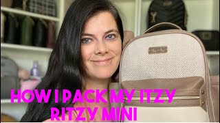 How I Pack My Itzy Ritzy Mini amp Boss Pouch Purse [upl. by Mansoor]