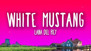 Lana Del Rey  White Mustang Lyrics [upl. by Dickerson]