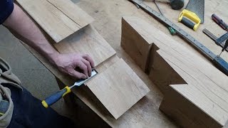 Timber Framing Scarf Joint [upl. by Marga]