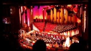 Mormon Tabernacle performs the Hallelujah Chorus for Meredith Brokaw [upl. by Annasor426]