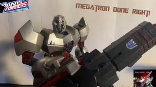 TAKARA ANIMATED MEGATRON Transformers Video Reviews [upl. by Knarf836]