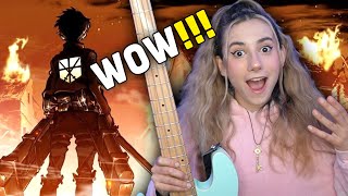 SINGER Reacts to ATTACK ON TITAN Openings 17 for THE FIRST TIME   Musician Reaction amp Analysis [upl. by Nomzaj]