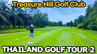 Thailand Golf Club Review for Foreigners Treasure Hill Golf Club [upl. by Arbba]