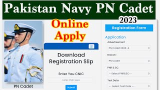 Navy PN cadets online Registration 2023  Pak navy online apply  Pak navy online Registration [upl. by Oinotnanauj]