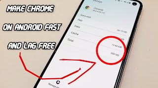 SPEED UP CHROME ON ANDROID MAKE IT LAG FREE [upl. by Yerffej]