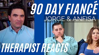 90 Day Fiancé  Jorge amp Anfisa 49  The Finale  Therapist Reacts [upl. by Strickland]