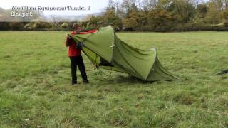 Mountain Equipment Tundra 2  Tent Pitching Video [upl. by Lotty]